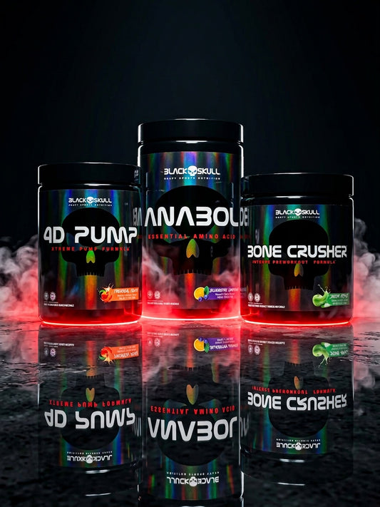 Crusher Stack: Black Skull Bone Crusher, 4D Pump and Anabol